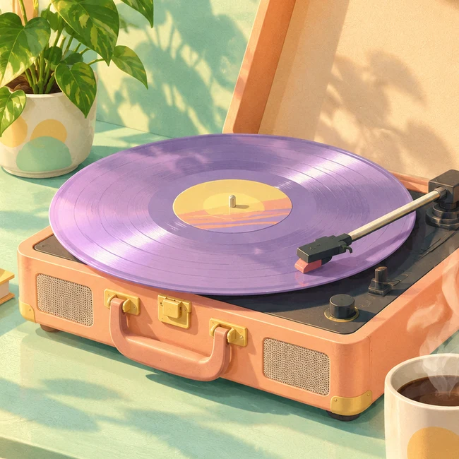 Lo-fi Afternoon illustrated cover